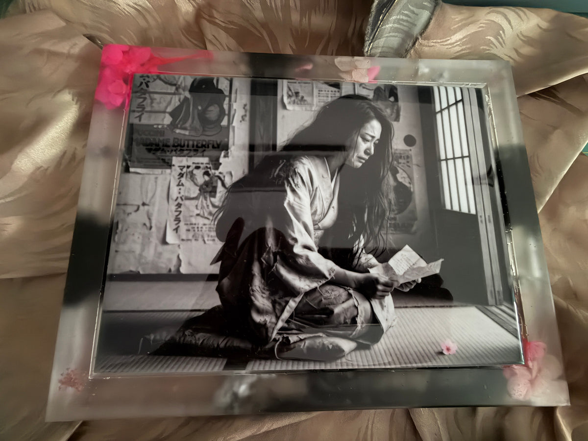 Tableau Résine Collection Opéra — Triptyque ou Pièce Unique, Photo Noir & Blanc, Décoration Murale Artisanale