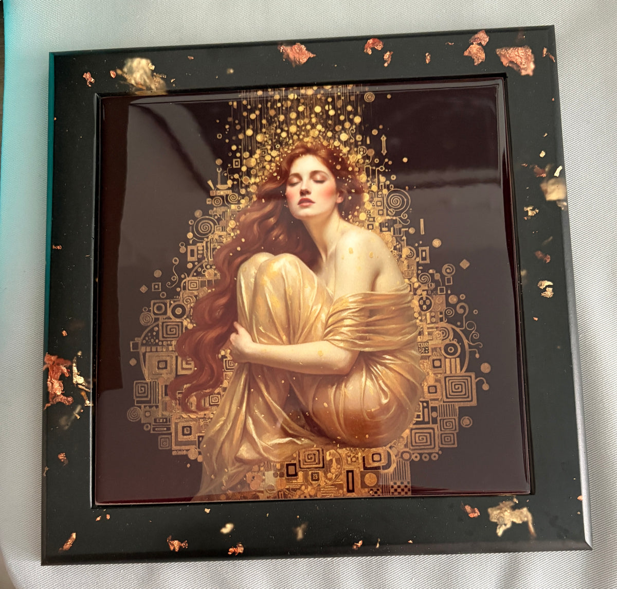 Tableau Résine Collection Les Éternelles — Pièce Unique, Photographie d'Art, Décoration Murale Artisanale