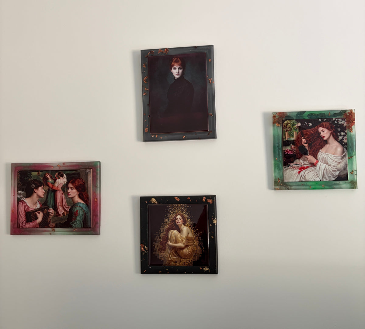 Tableau Résine Collection Les Éternelles — Pièce Unique, Photographie d'Art, Décoration Murale Artisanale