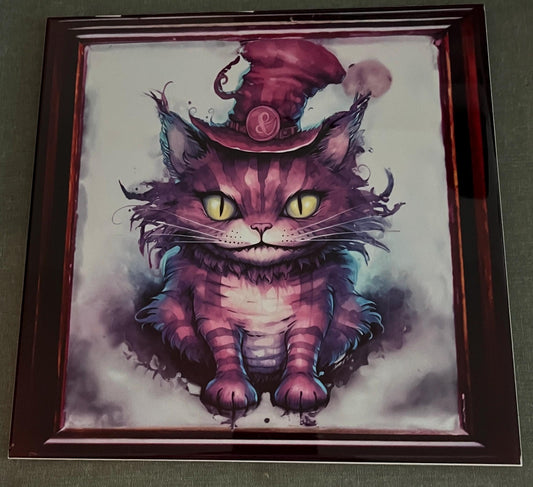 Carreau Céramique Vitrail 20x20 — Chats, Décoration Murale Sublimée